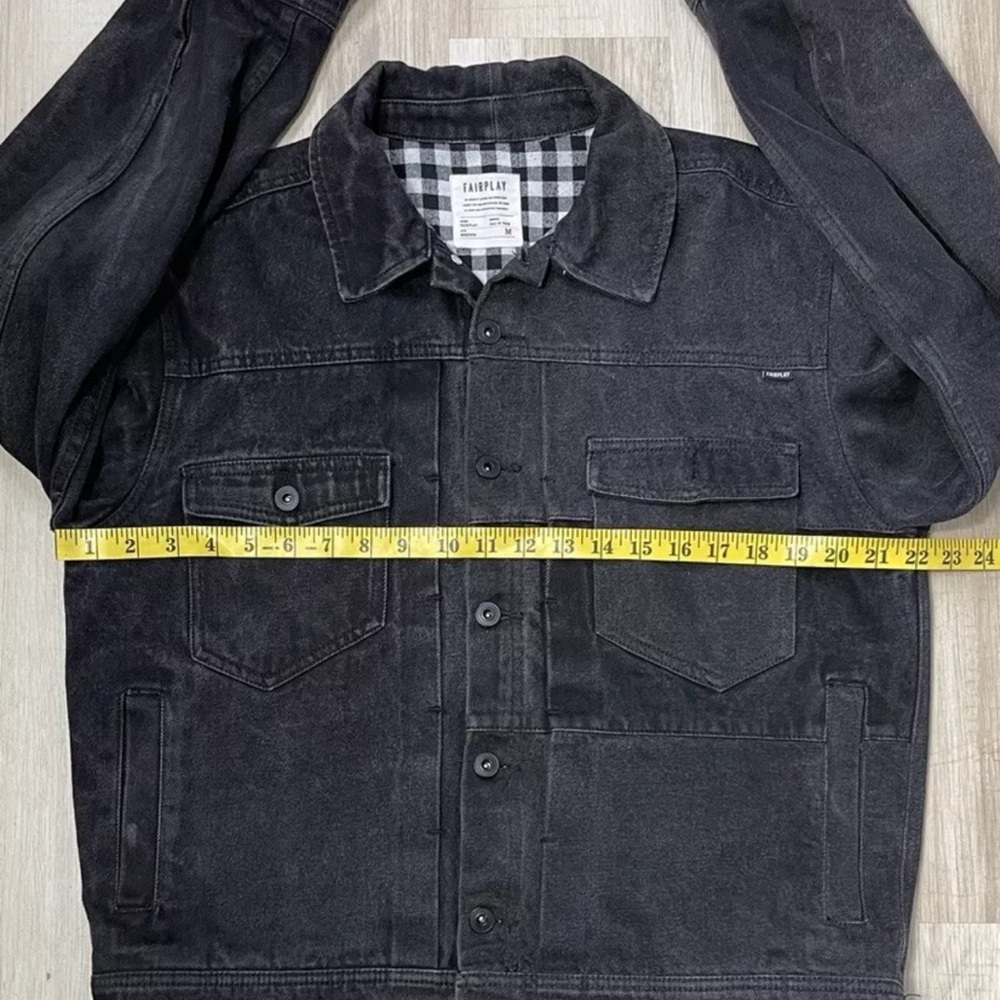 Fairplay Denim Jacket. Size: M View 4